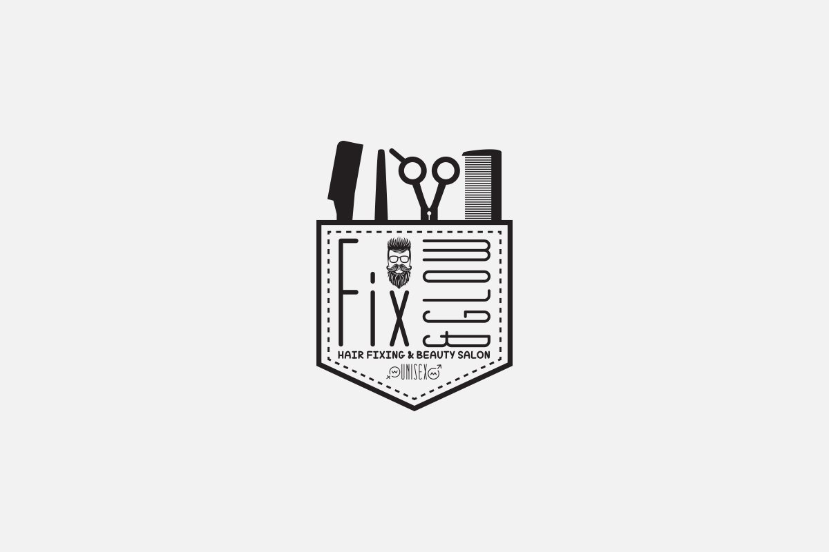 Beauty saloon logo design