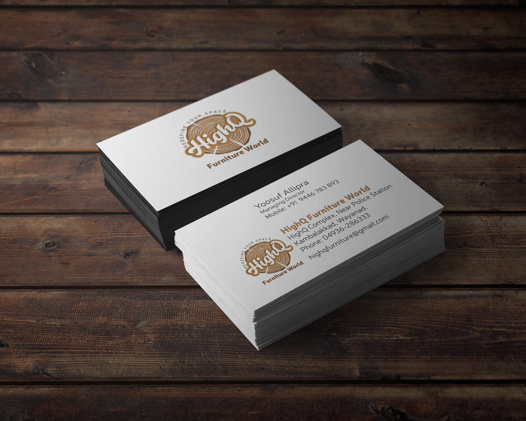 Business card design