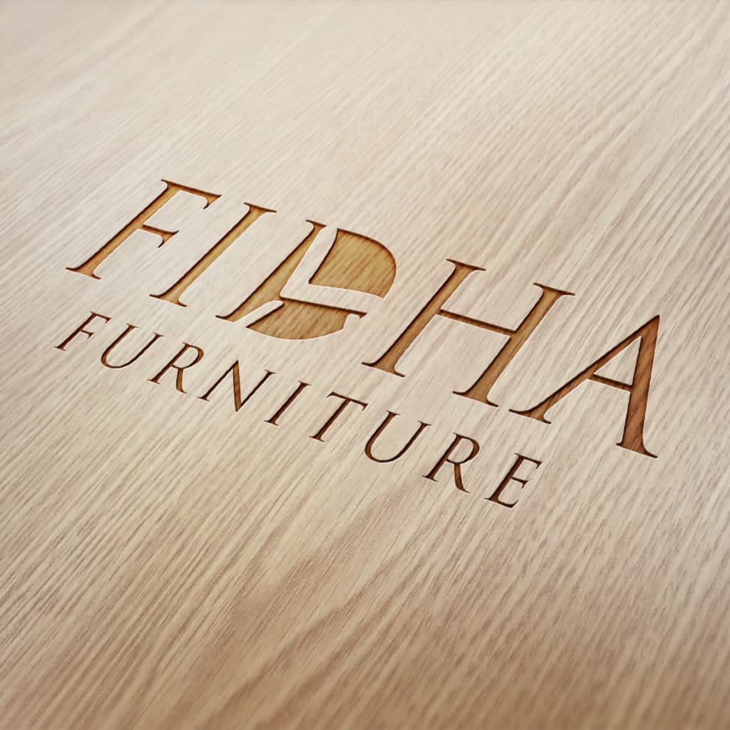 Furniture shop branding